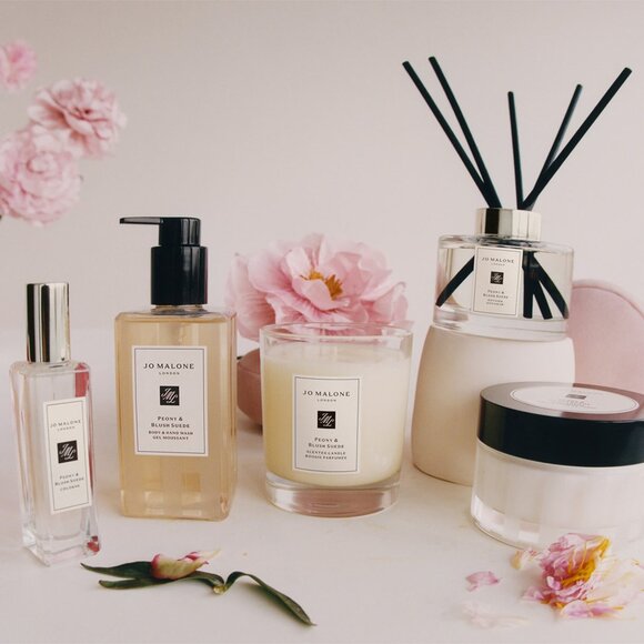 JO MALONE Set-Peony&Blush Suede Cream,Lime Basil Body Wash-15ml,15ml-2pc-NEW - Picture 8 of 16